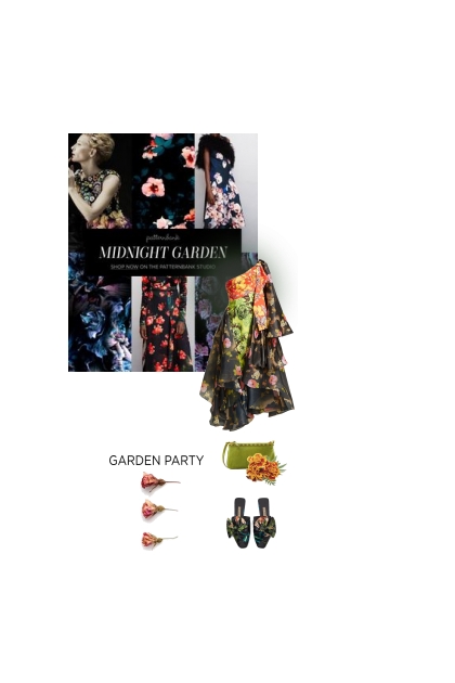 midnight garden- Fashion set