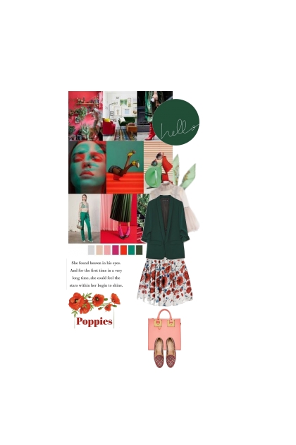 Poppies- Fashion set