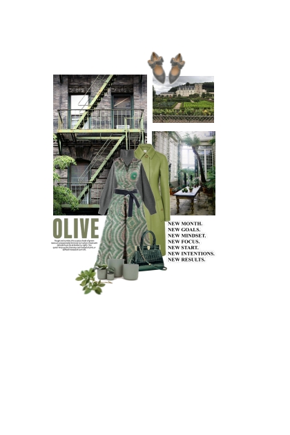 olive - spring 2021- Modna kombinacija