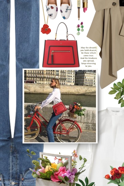 red bag - spring 2021- Combinazione di moda