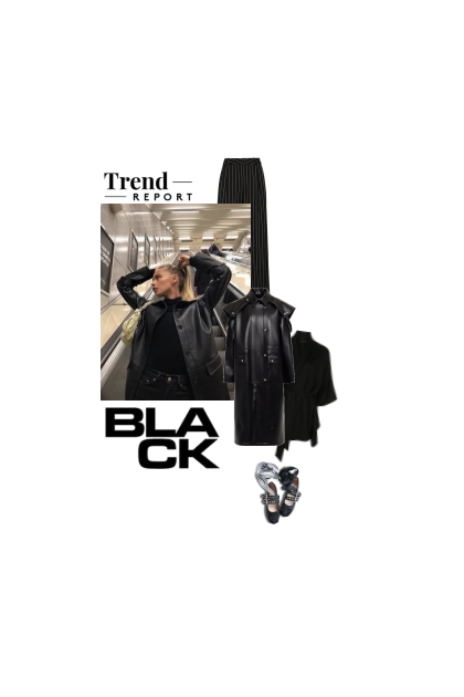 trend repord - black