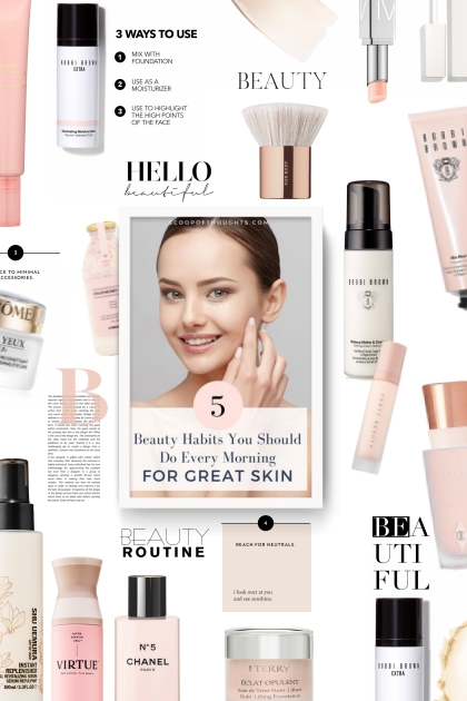 ... for great skin- Fashion set