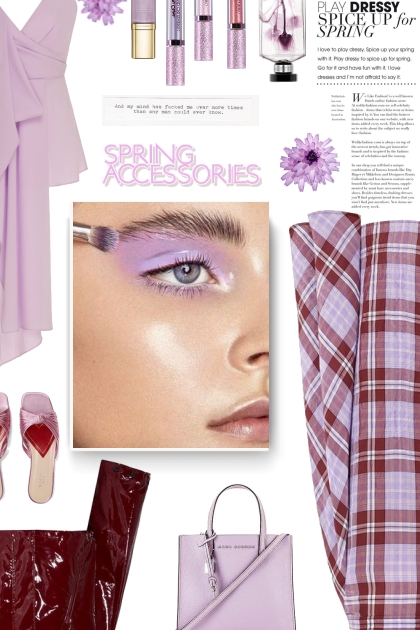  Dolce & Gabbana - Lilac nail polish- Modekombination