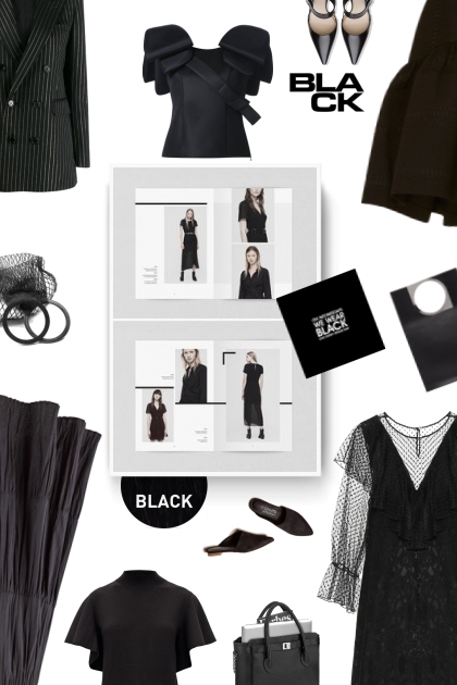 black 2021- Fashion set