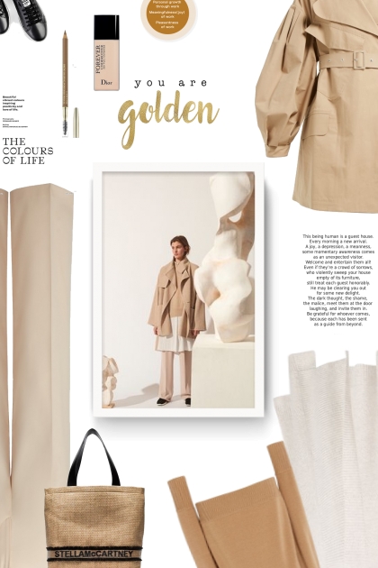 you are golden 2021- combinação de moda