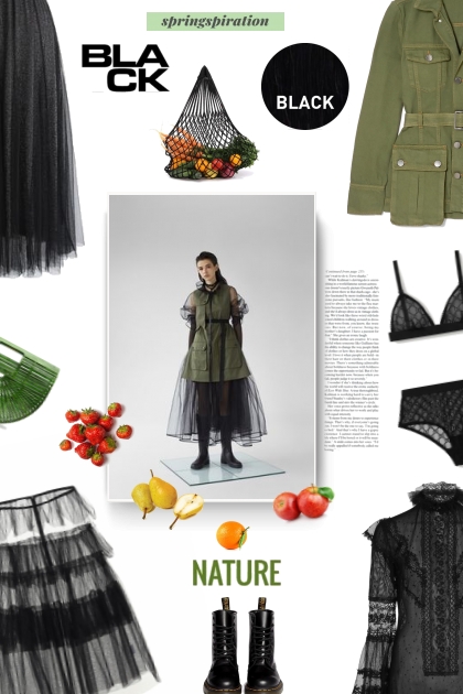 Dries Van Noten tulle skirt - Combinazione di moda