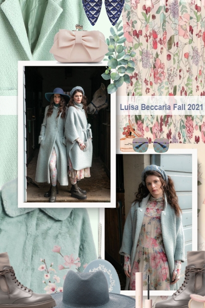 Luisa Beccaria Fall 2021- Модное сочетание