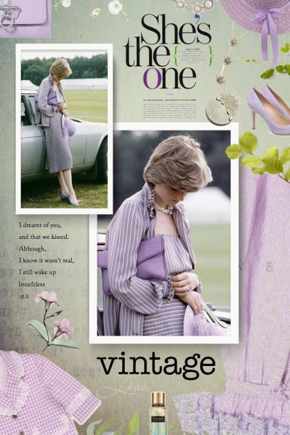 Lady Diana Spencer, the future Princess of Wales, - combinação de moda
