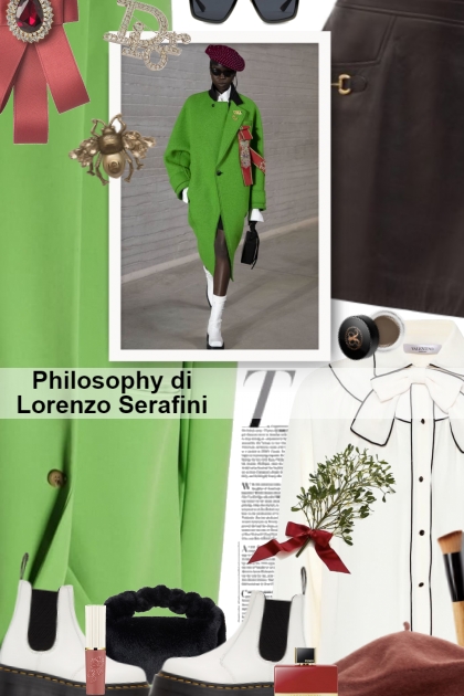 Philosophy di Lorenzo Serafini 2022- combinação de moda