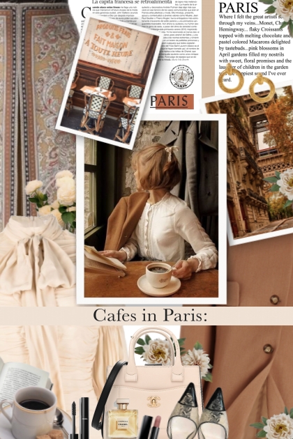Cafe in Paris 2024- Modna kombinacija