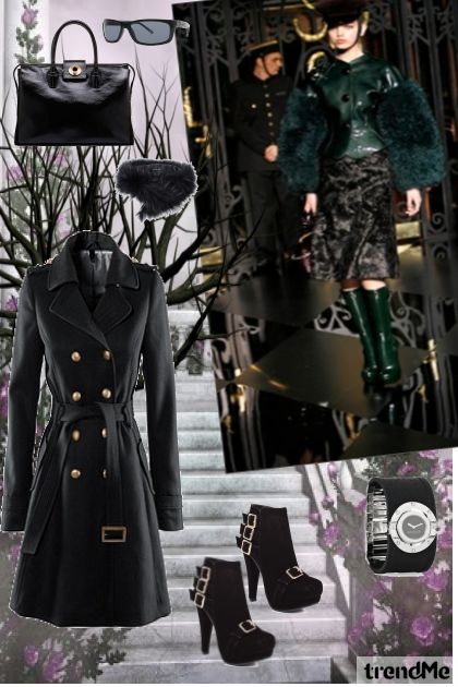 Zima u crnom- Fashion set