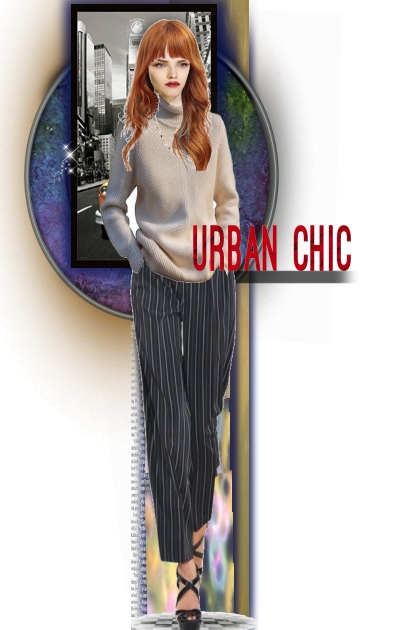 Urban Chic- Combinaciónde moda