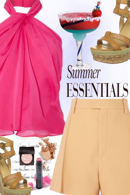 Summer Essentials- combinação de moda