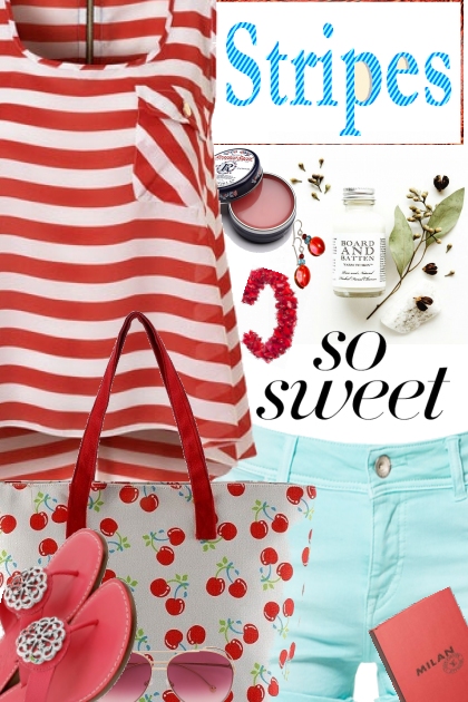 Sweet Stripes- Fashion set