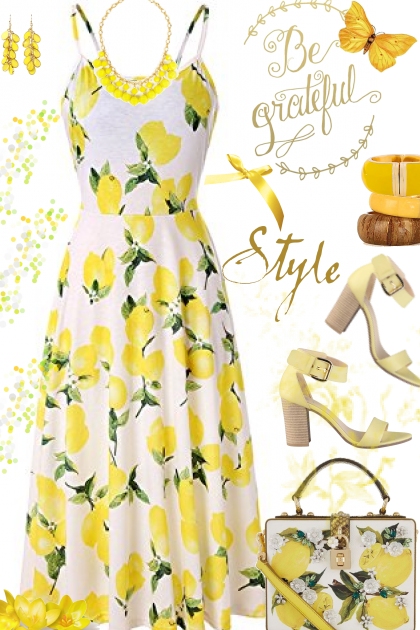 Lemons- combinação de moda