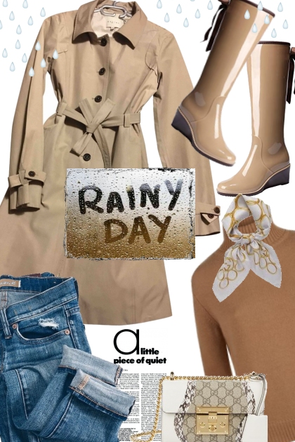 Rainy Day - combinação de moda