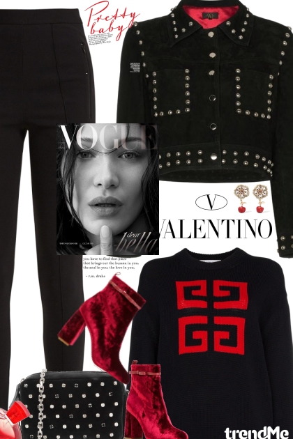 Red Valentino Boots- Модное сочетание