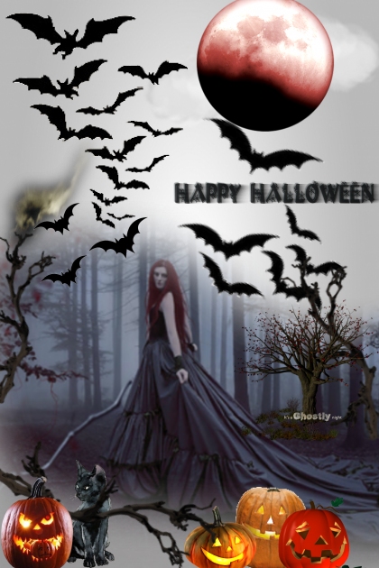 Batty-Halloween Party- Modna kombinacija