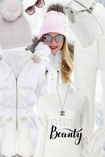 Winter Whites- combinação de moda