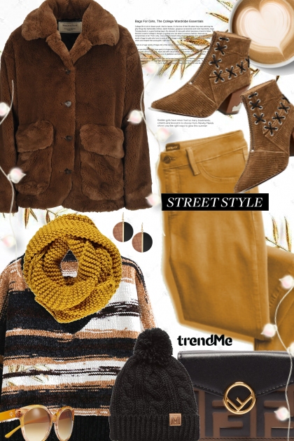 Cozy Browns- Combinaciónde moda