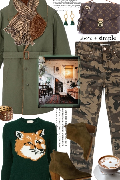 Fox Sweater- Модное сочетание