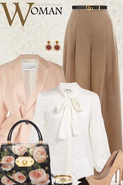 Floral Dolce & Gabbana Bag- Fashion set