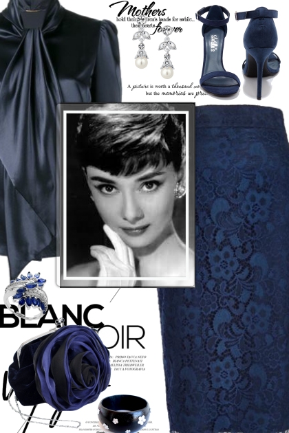 Classic Navy for Mothers Day- Fashion set