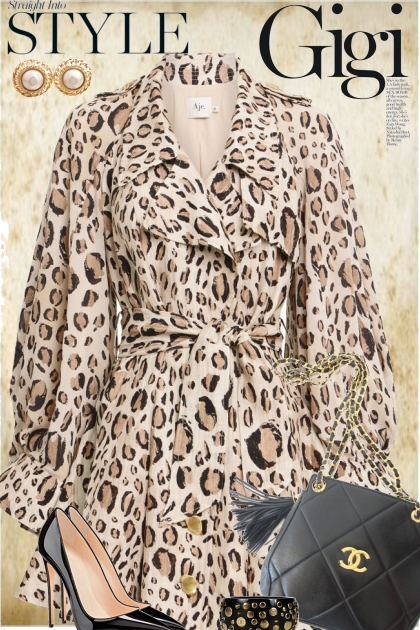 Leopard Print Dress- Fashion set