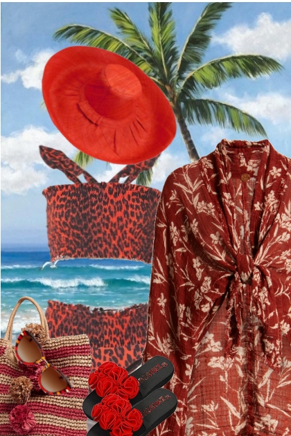 Red Hot Animal Print- Fashion set