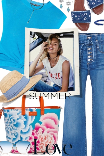 Simple Summer Vibes- Modekombination