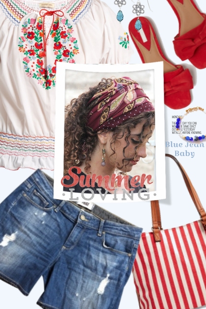 Sweet Summer Top- Модное сочетание