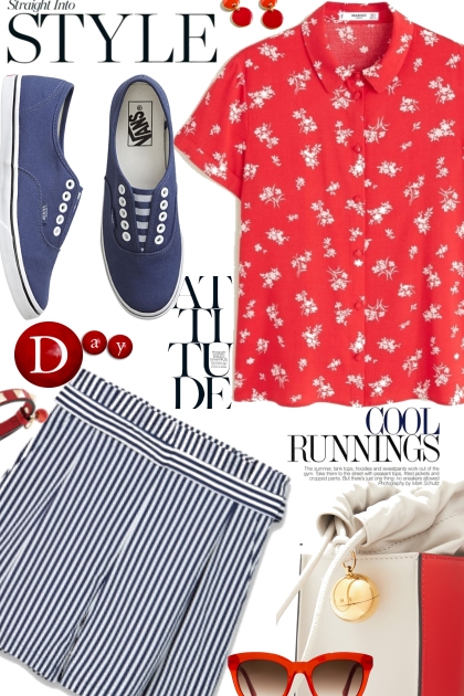 Red,White and Blue- Fashion set