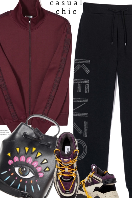 Kenzo Set- combinação de moda
