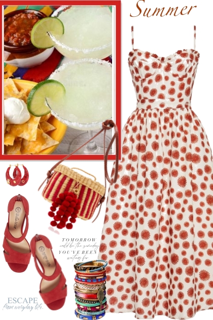 Pretty Summer Dress- Combinaciónde moda