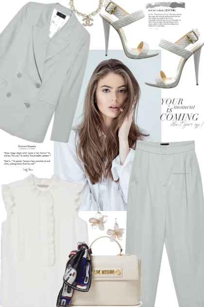 Pastel Pantsuit- Combinazione di moda