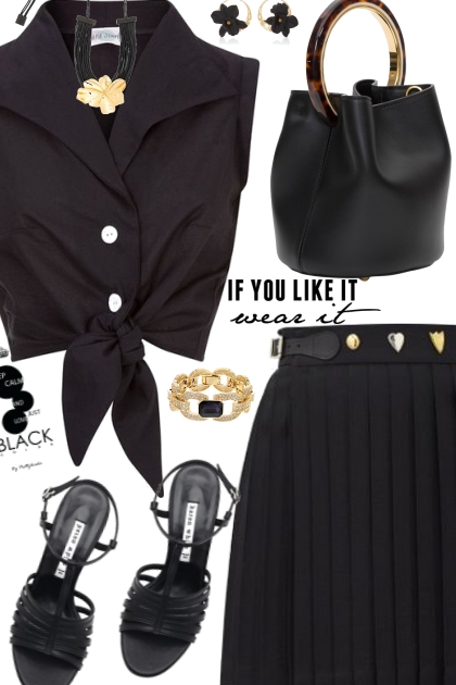 Black And Gold- Combinaciónde moda