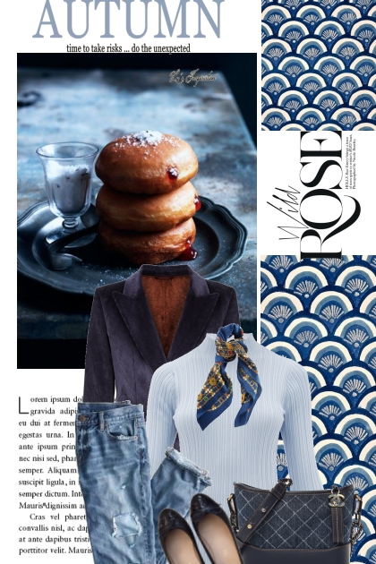 Chanel Bag and Flats- Модное сочетание