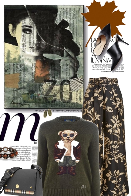 Ralph Lauren Sweater- Modna kombinacija