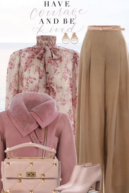 Pink Cozy Jacket- Fashion set