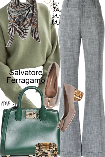 Salvatore Ferragamo Pumps- Fashion set