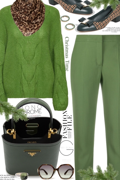Christmas Tree Green- Fashion set