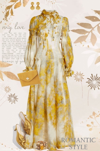 Romantic Gown- Modna kombinacija