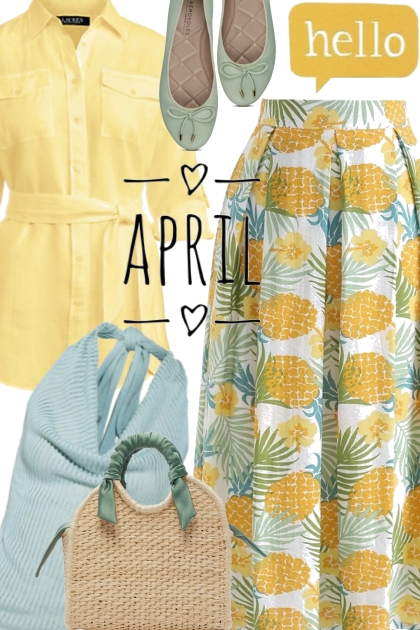 Hello April- Fashion set