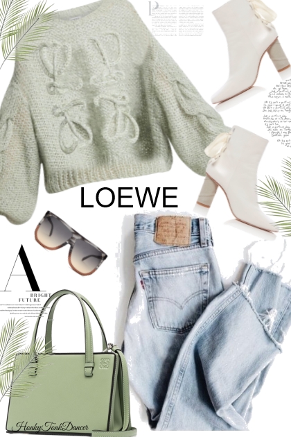LOEWE Sweater- Combinaciónde moda