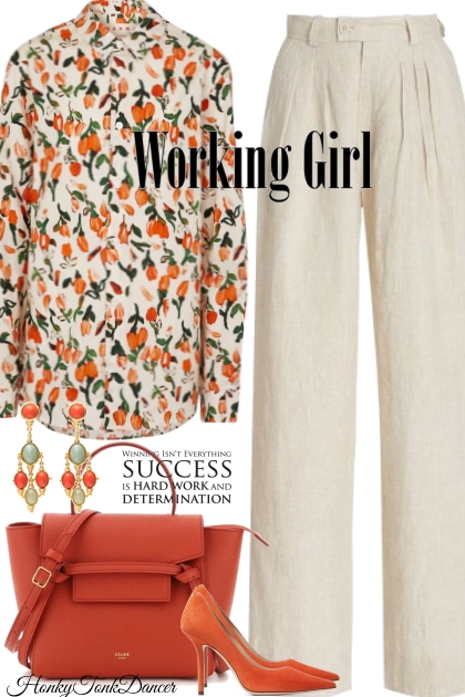 Working Girl- combinação de moda