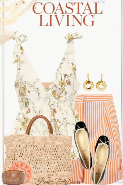 Floral and Stripes- Fashion set