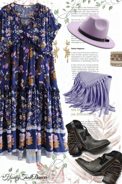 Lovely Boho - combinação de moda