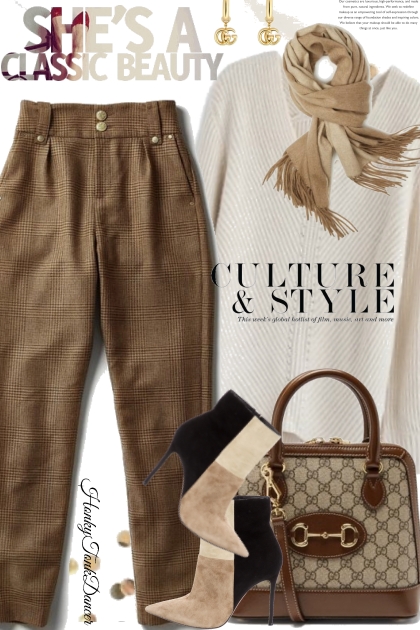 Gucci Tote Bag- Combinazione di moda