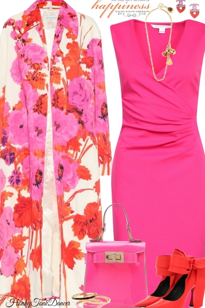 Beautiful Hot Pink Dress