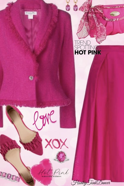 Hot Pink Suit 